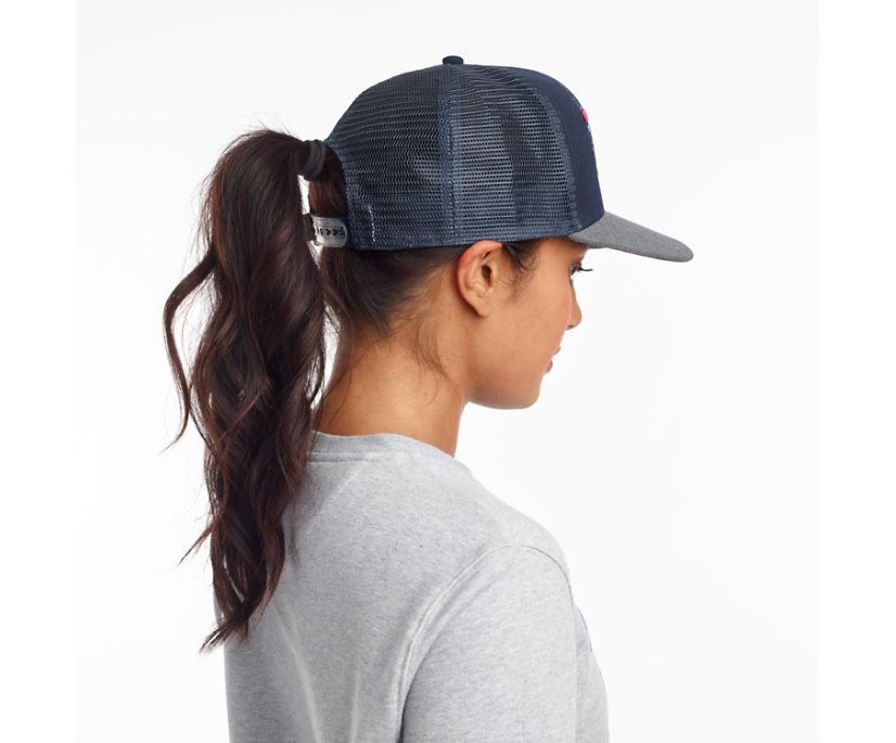 Saucony Trucker Women's Hats Navy | AU 365QMAZ